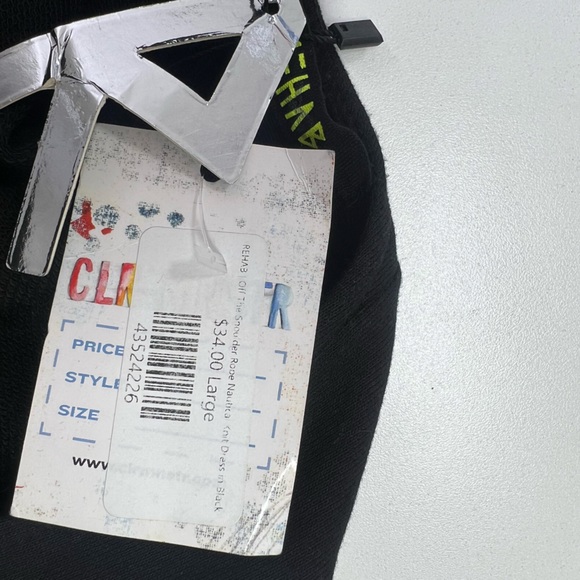 Rehab Boutique Rope Detail Backless Bodycon Dress New With Tags Size Large Black - Picture 11 of 13